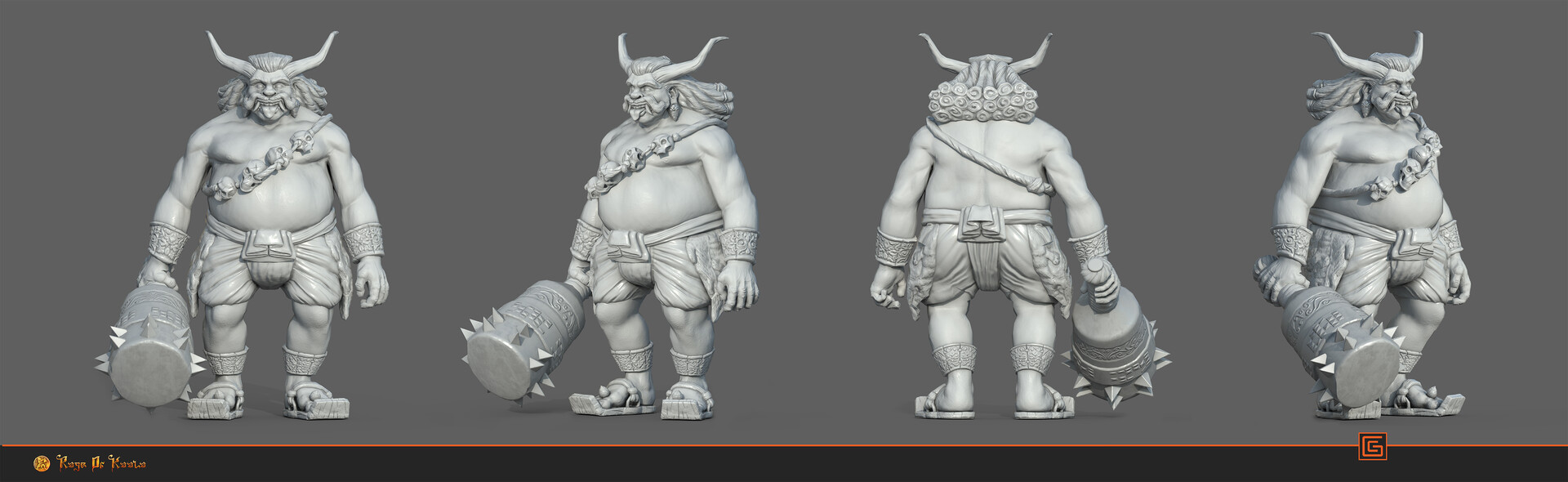 Baka — High-Poly Sculpt