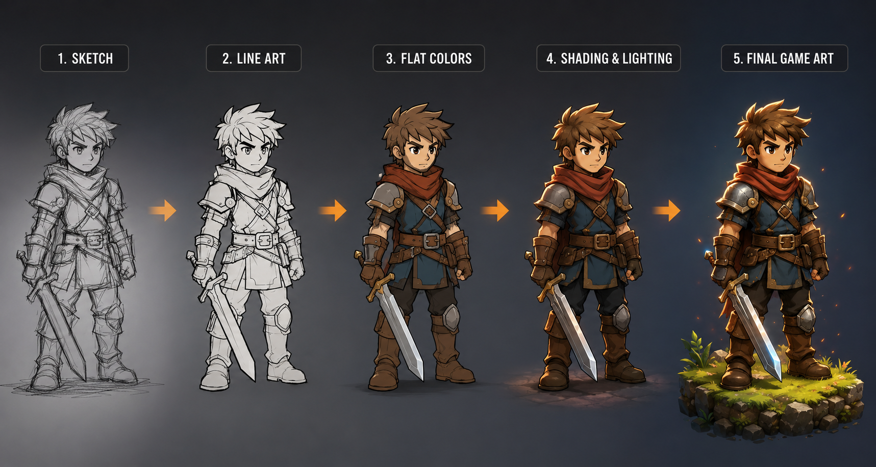 2D Game Art Production