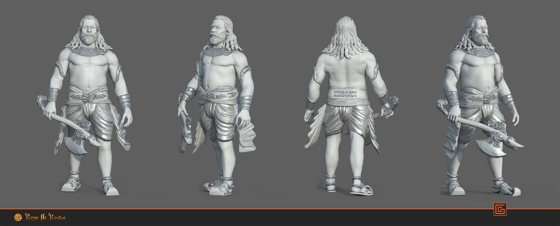 Kaala — High-Poly Sculpt