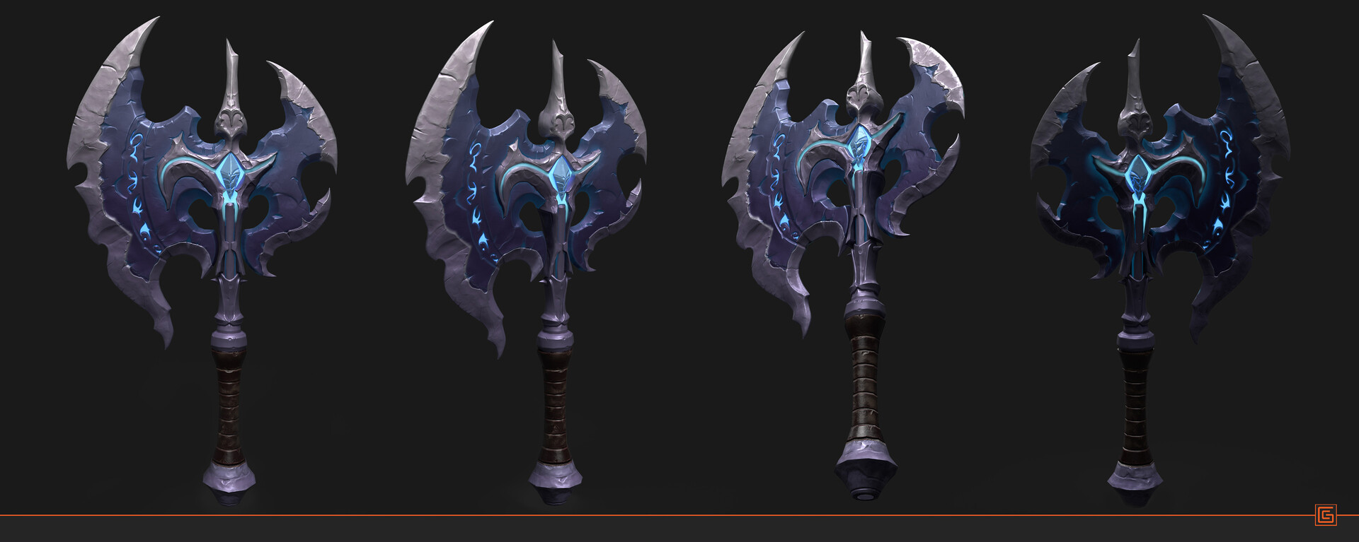 Frost Axe — Textured Turnaround