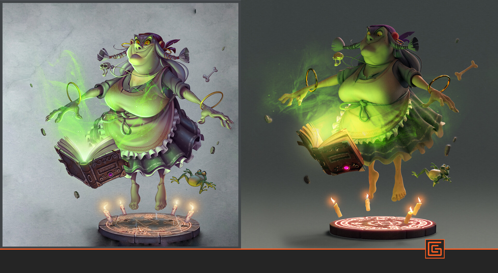 Witch — Final Render