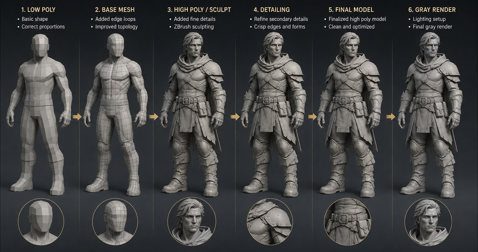 3D Game Art Production
