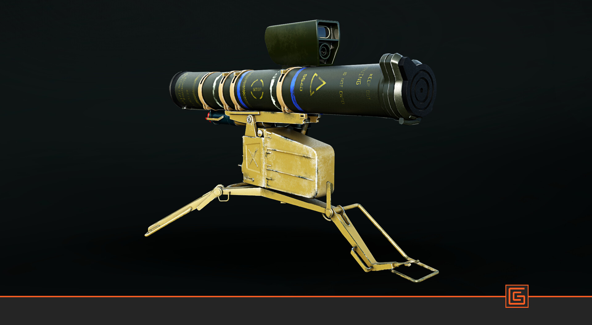 ATGM Milan/Konkurs — Tripod Setup