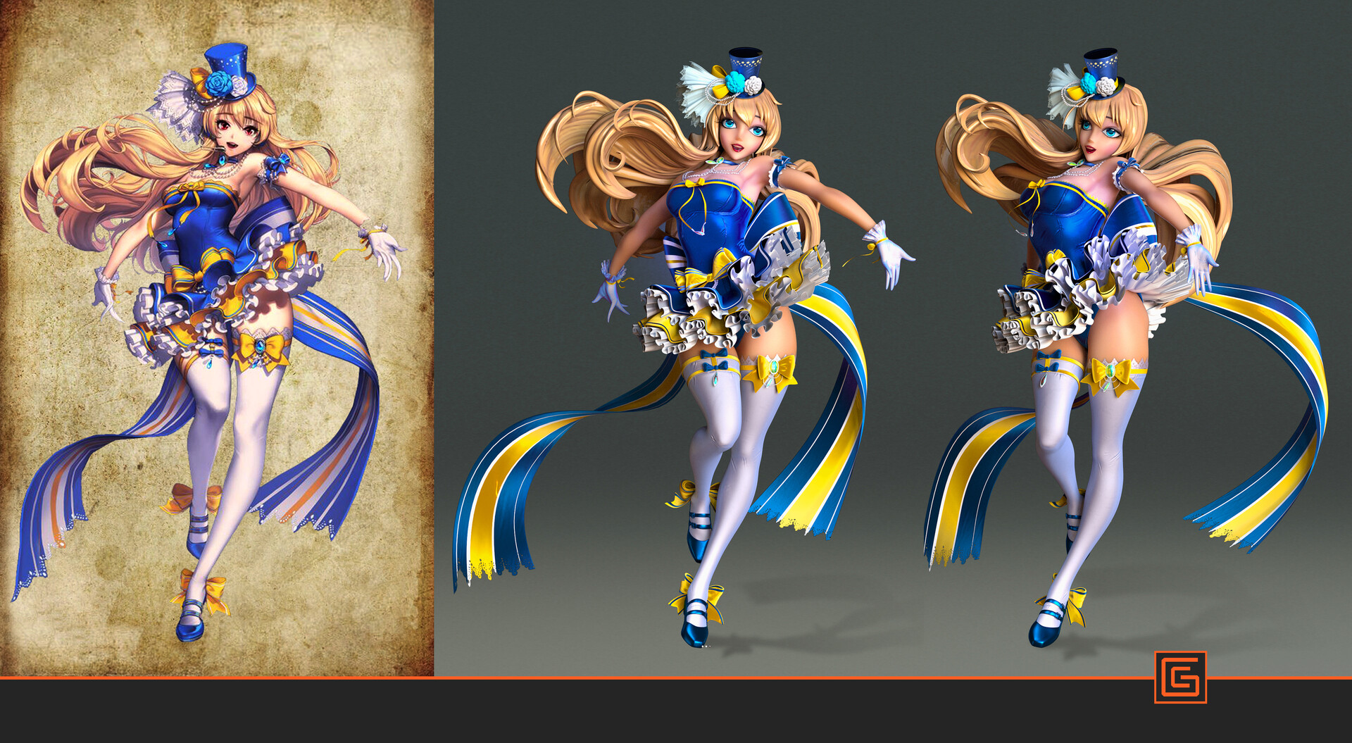 Idol Character — Concept to 3D