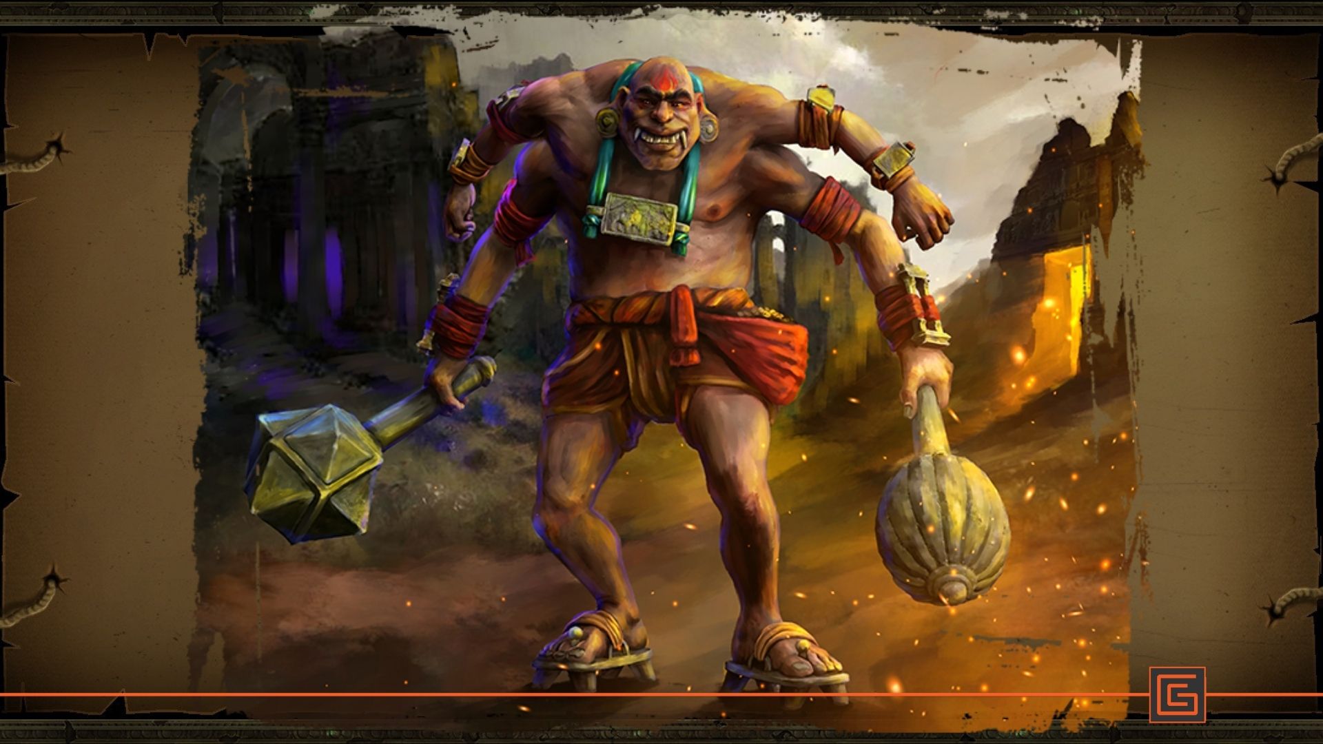 Twin-Mace Giant