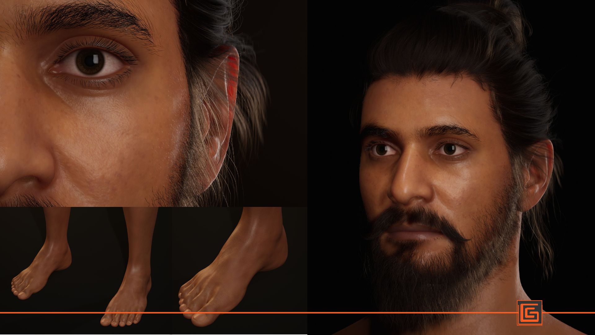 MetaHuman Hero — Skin & Detail Pass